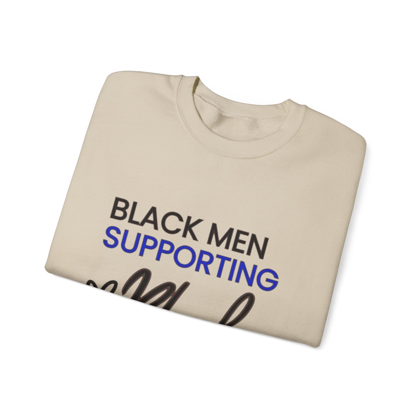 "Black Men Supporting Black Women" Crewneck Sweatshirt